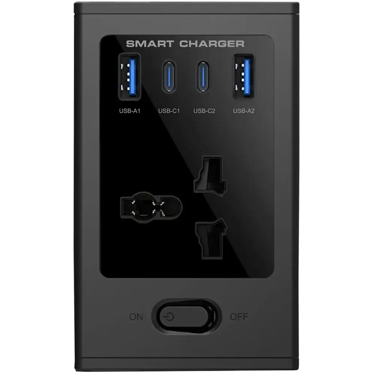 آداپتور چند پورت پرودو مدل Universal GaN PDUNS8430BK