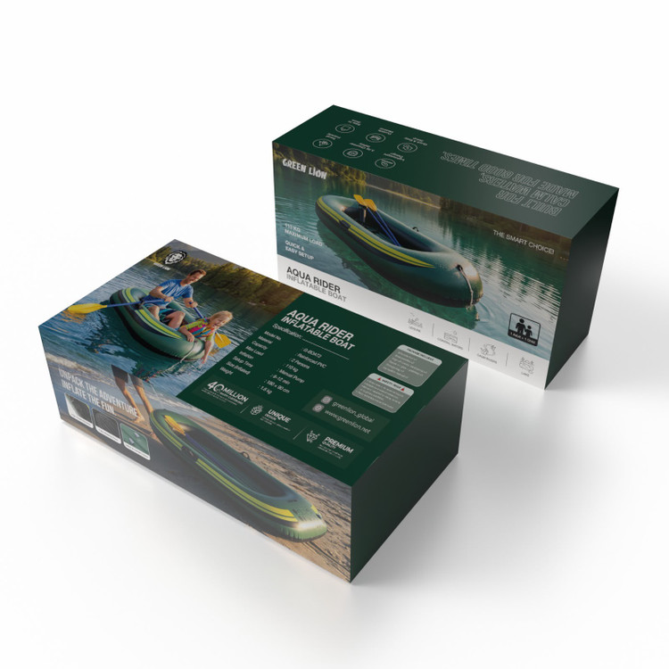 قایق بادی گرین لاین مدل Aqua Rider دو نفره ظرفیت ۱۱۰ کیلوگرم