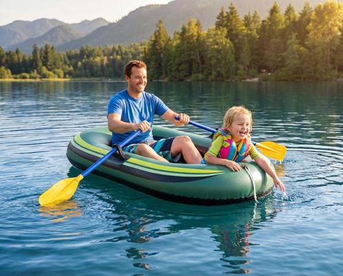 قایق بادی گرین لاین مدل Aqua Rider دو نفره ظرفیت ۱۱۰ کیلوگرم