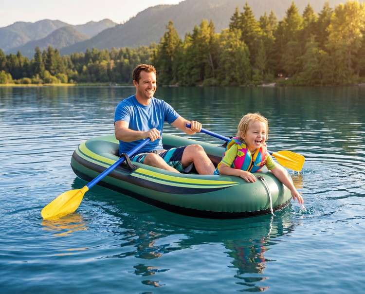 قایق بادی گرین لاین مدل Aqua Rider دو نفره ظرفیت ۱۱۰ کیلوگرم