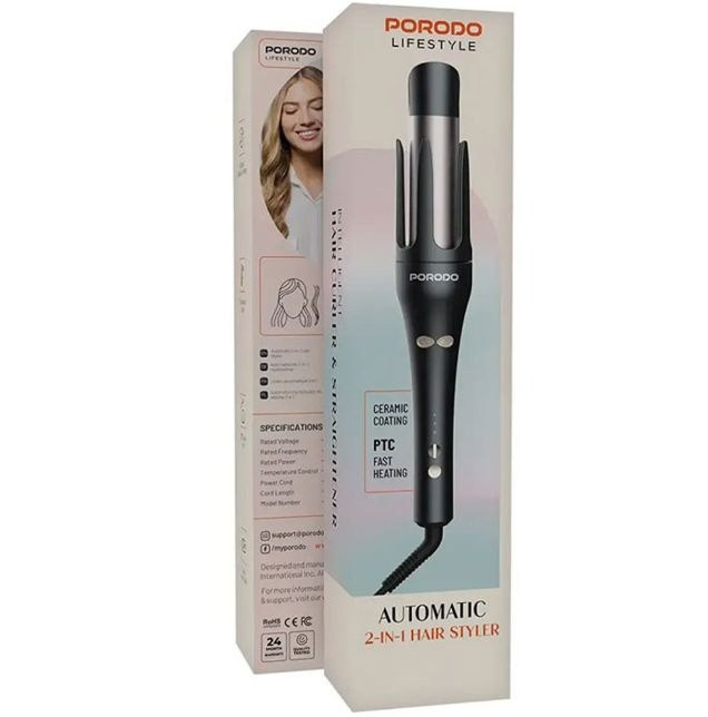 فر کننده مو پرودو مدل Automatic 2-In-1
