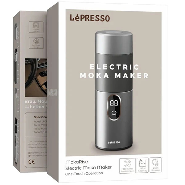 موکاپات برقی LePresso مدل MokaRise قابل حمل